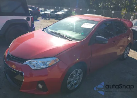 2015 Toyota Corolla S from USA, damaged, VIN 2T1BURHE5FC437475